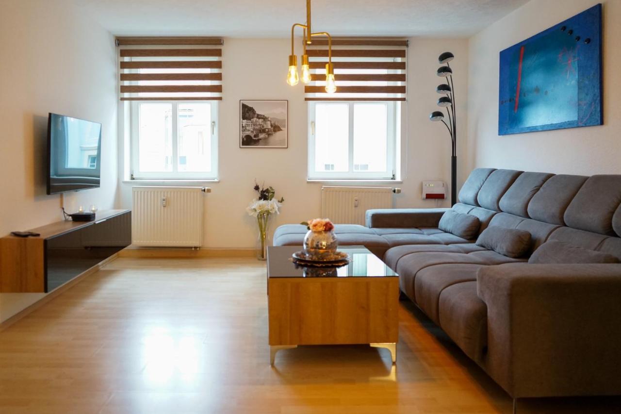 3-Raum City-Appartement Jena Bagian luar foto