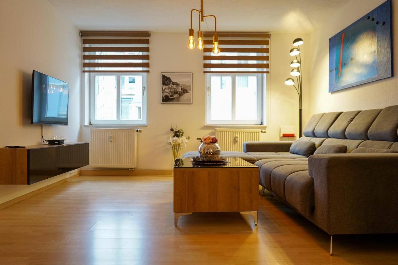 3-Raum City-Appartement Jena Bagian luar foto
