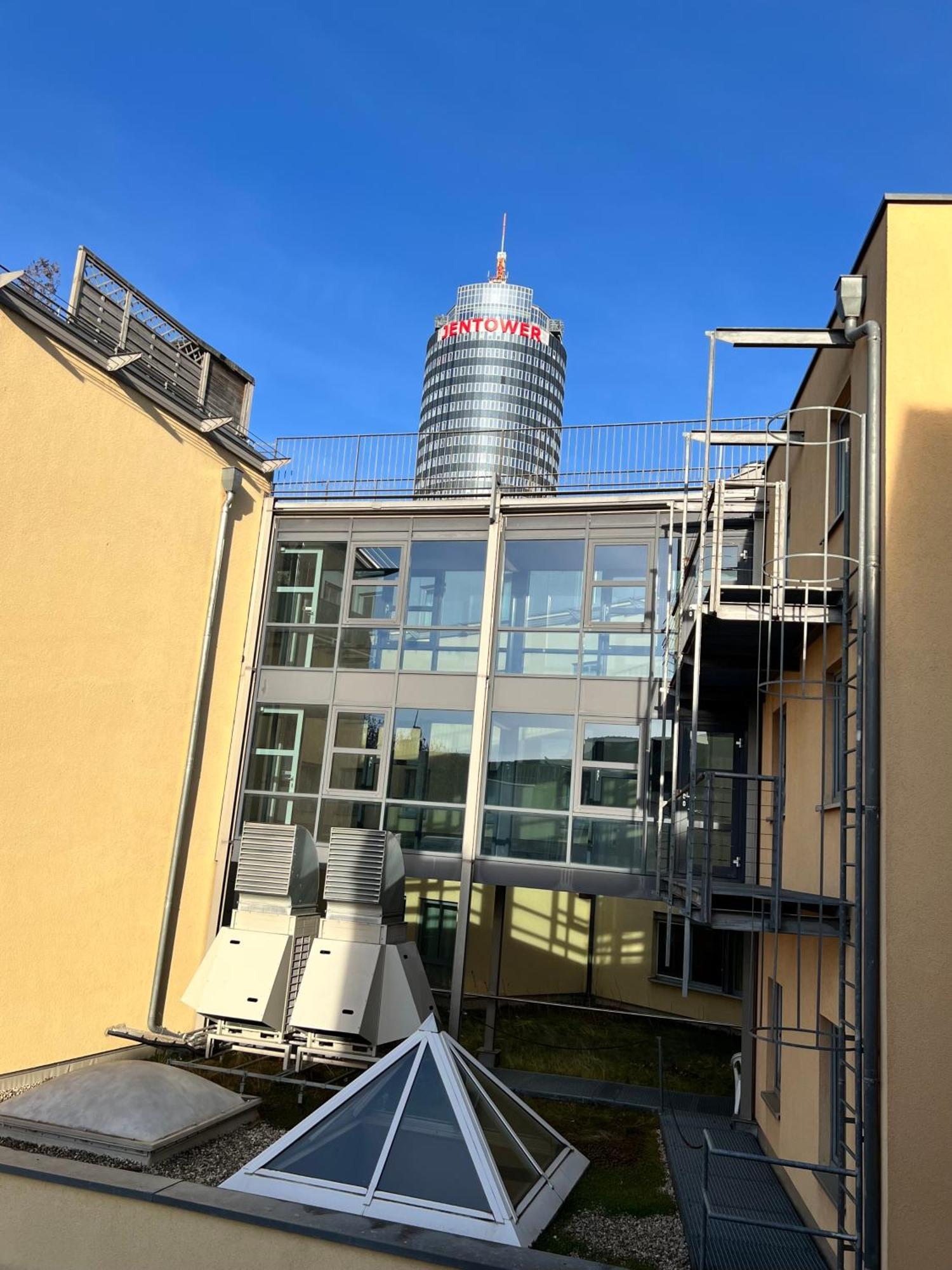 3-Raum City-Appartement Jena Bagian luar foto
